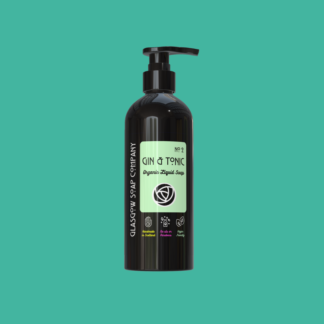 Gin & Tonic Organic Liquid Soap Glasgow Soap Company Ltd