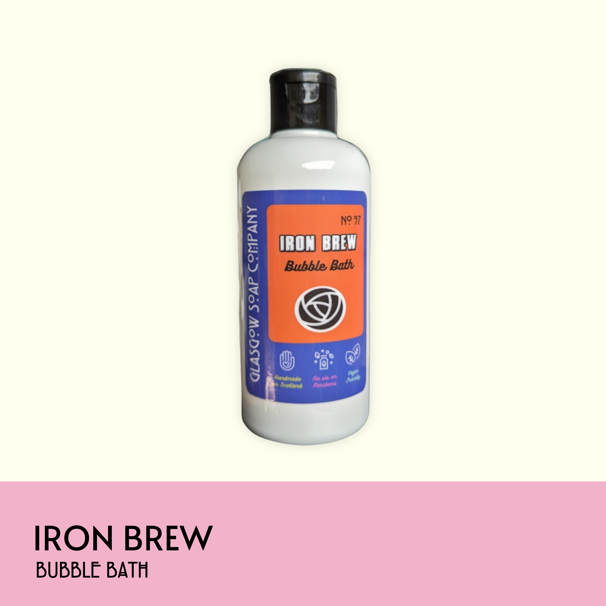 Iron Brew Bubble Bath Glasgow Soap Company Ltd
