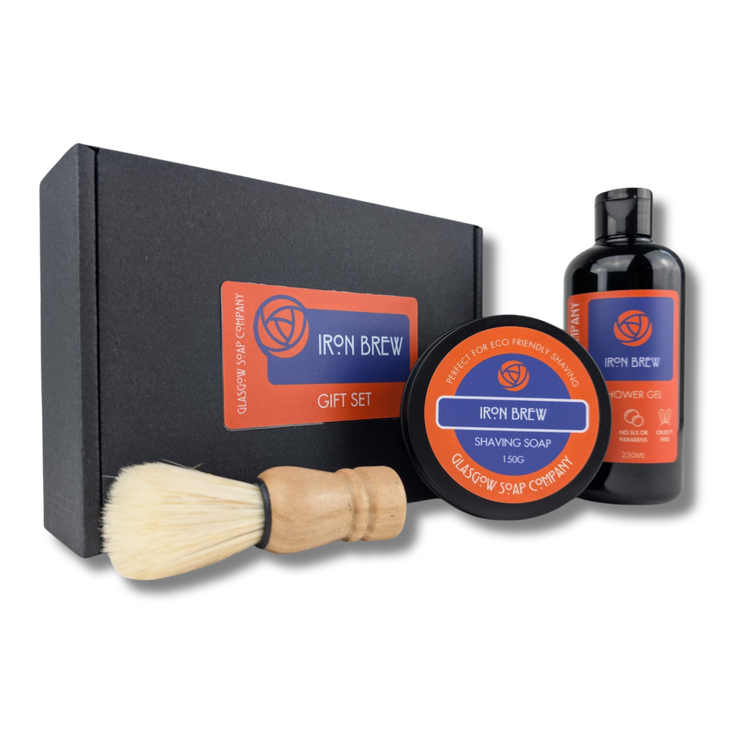 irn bru scottish shaving gift set