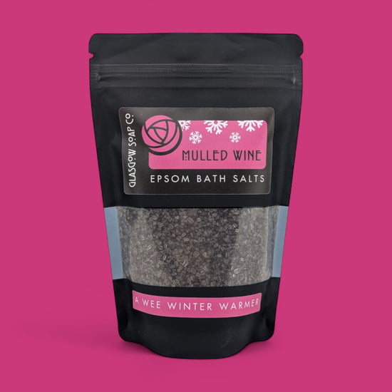 mulled wine christmas epsom bath salts