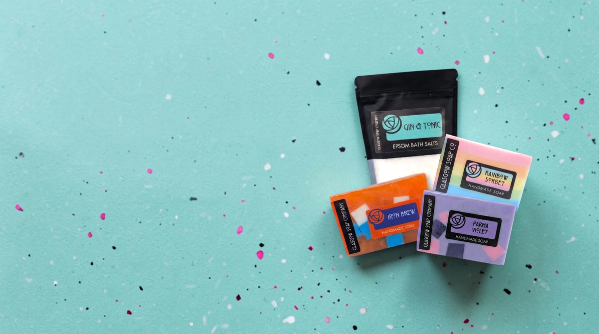 handmade soap and bath and body products