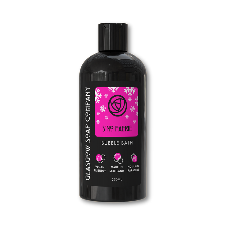 snow fairy bubble bath