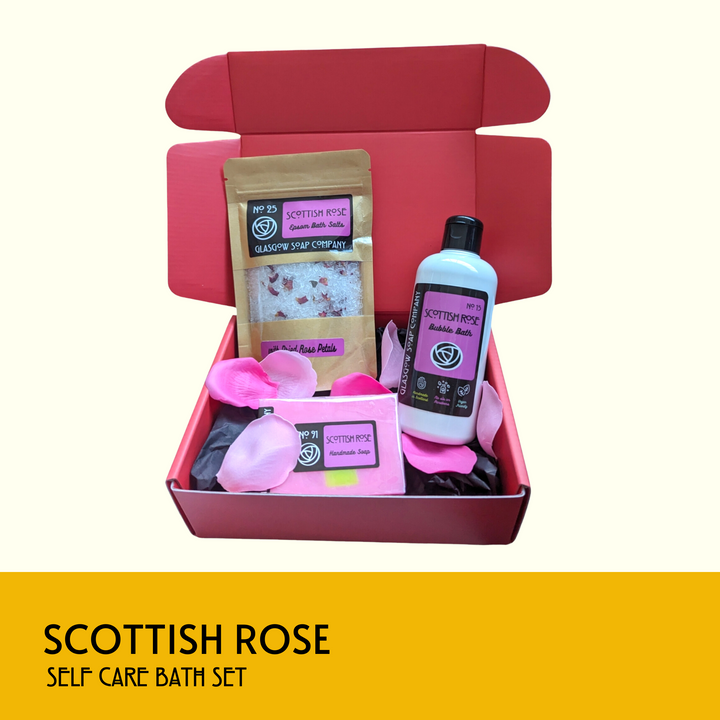 Scottish Rose Self Care Bath Set