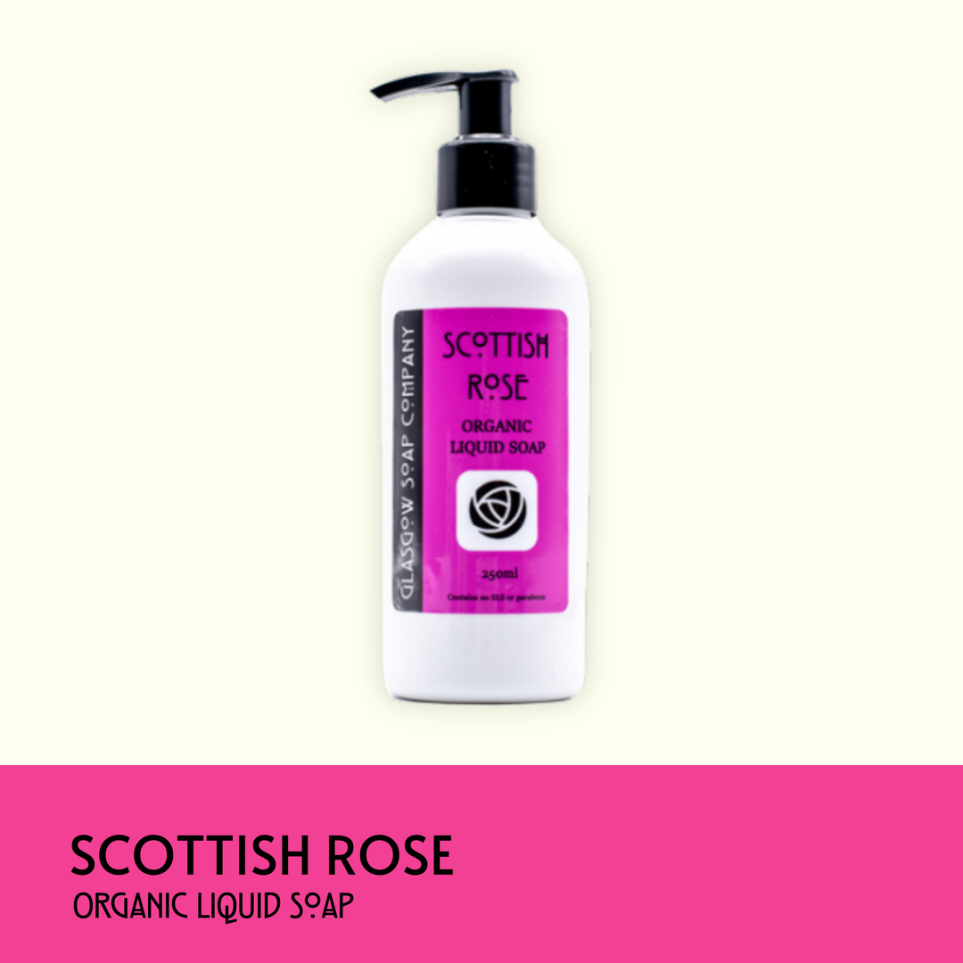 Scottish Rose Organic Liquid Soap