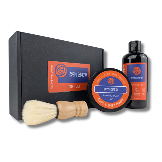 IRON BREW SHOWER & SHAVE GIFT SET