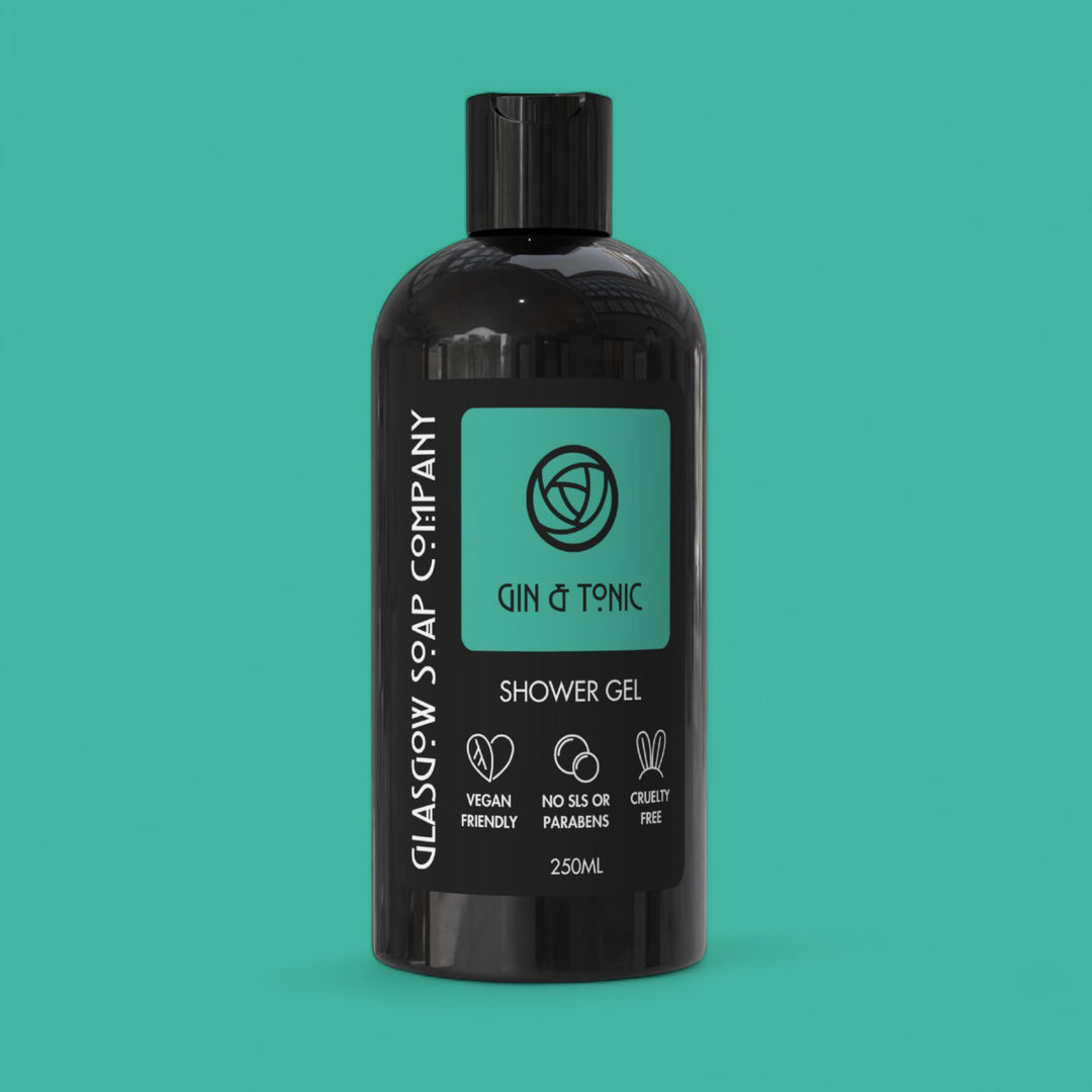 gin and tonic shower gel