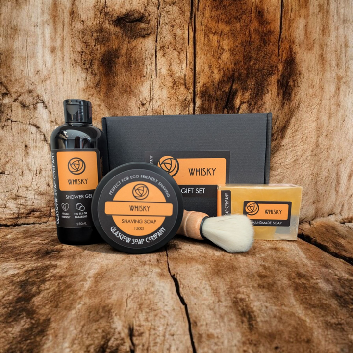 Whisky Shower & Shave Gift Set