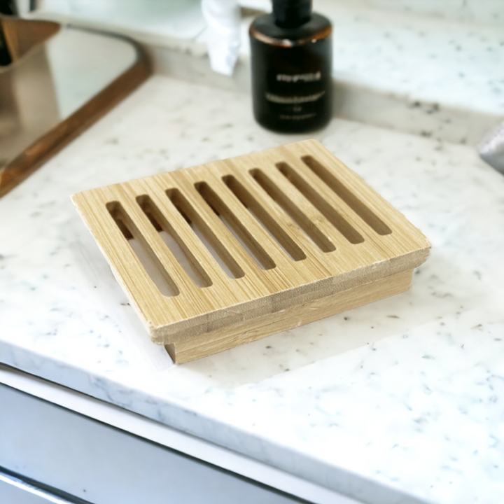 Hemu Wood Soap Dish