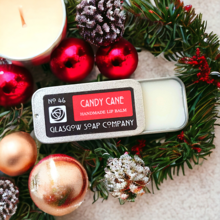 Peppermint Candy Cane Lip Balm