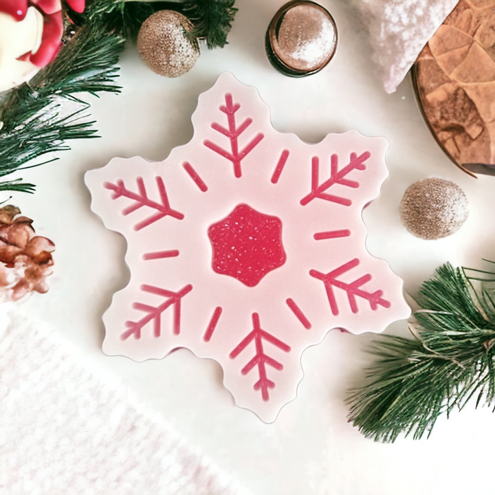 S'No Faerie Snowflake Christmas Soap
