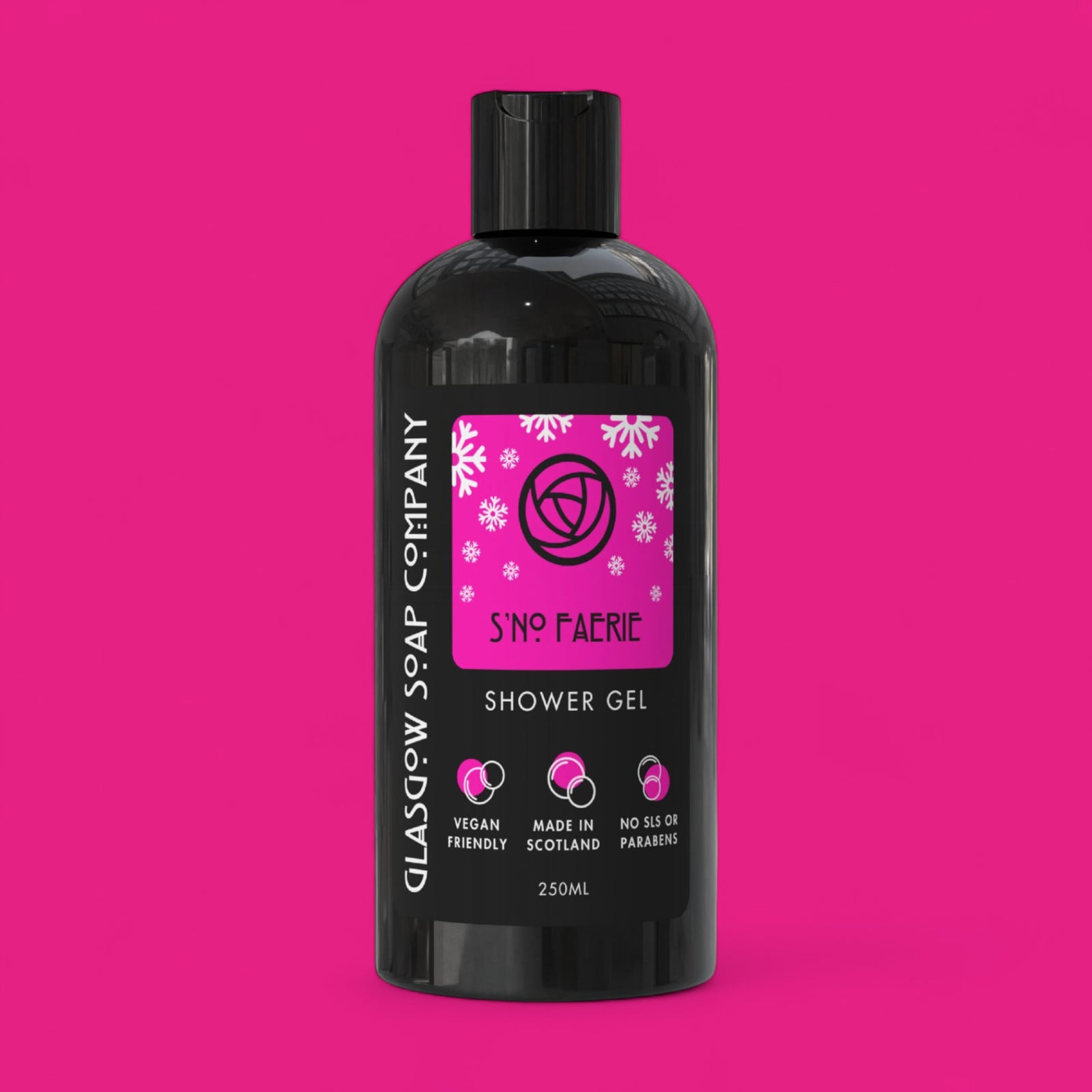 lush dupe snow fairy vegan shower gel made in scotland