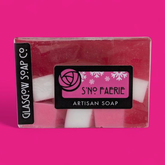 snow fairy handmade soap 