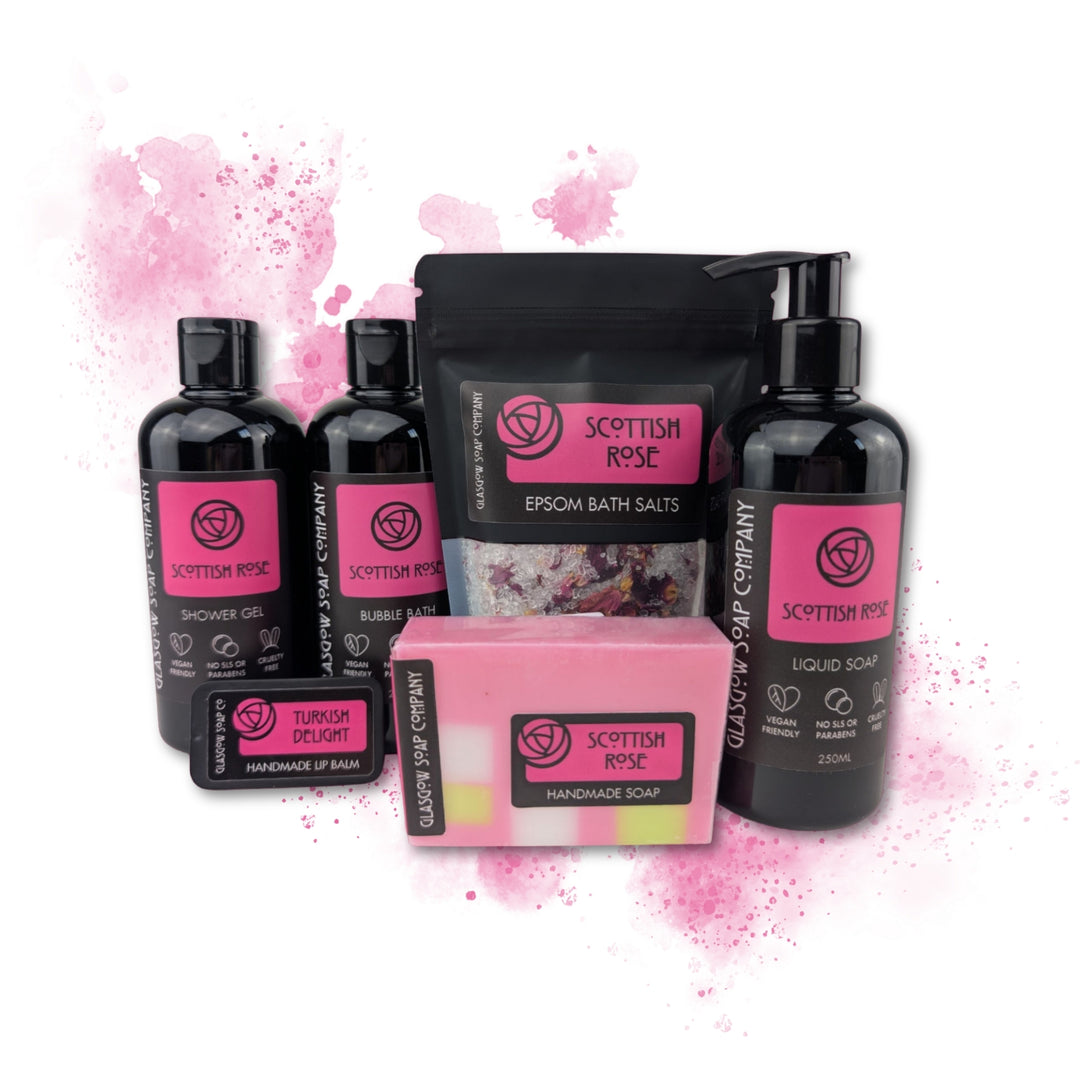SCOTTISH ROSE BATH SALTS