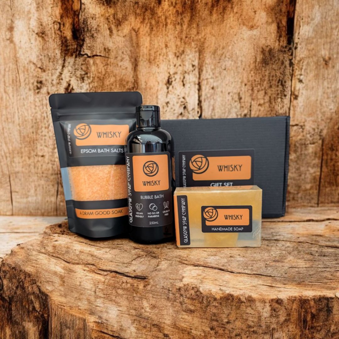 Whisky Medium Bath Gift Set