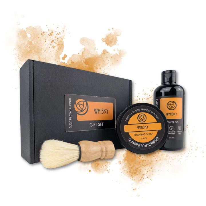 WHISKY SHOWER &amp; SHAVE GIFT SET