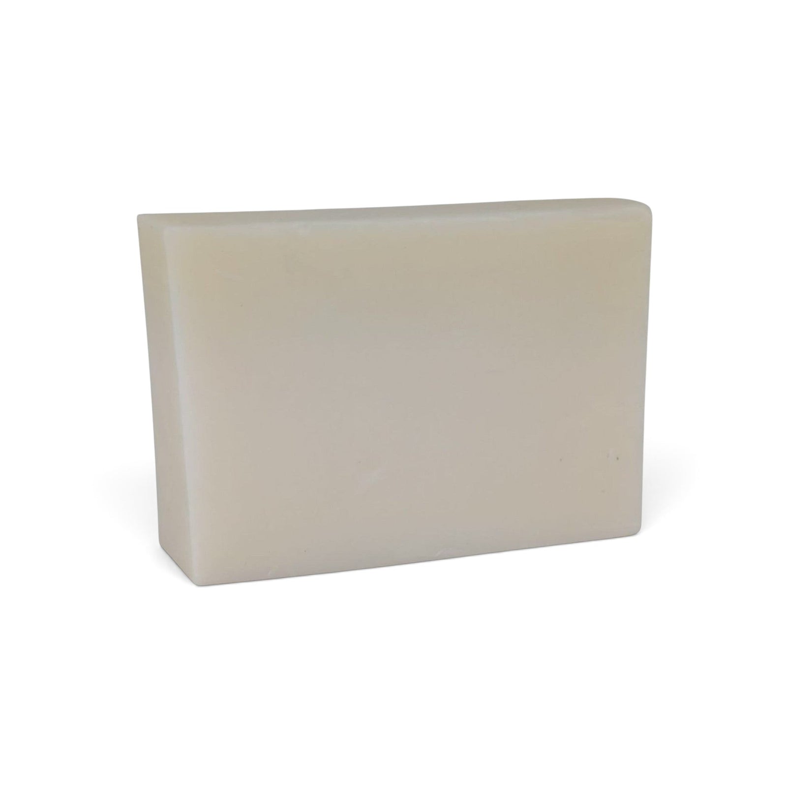 Glasgow Soap Company Ltd vegan bay rum soap bar with a warm, spicy scent in a simple rectangular block shape.