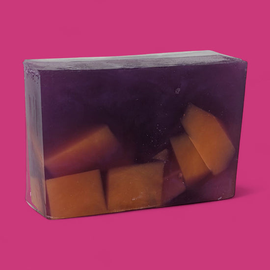 mulled wine handmade christmas soap slice from glasgow soap company