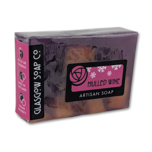 mulled wine vegan handmade christmas soap