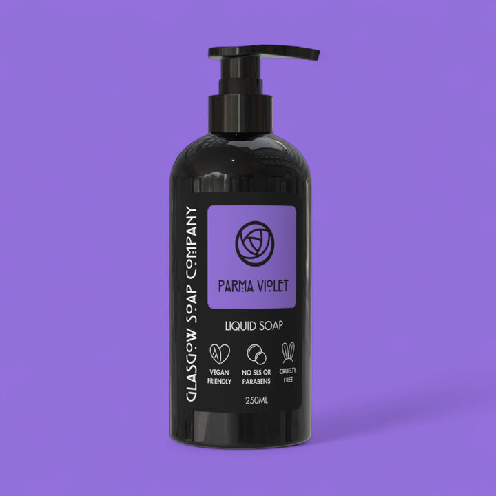 pamra violet liquid soap