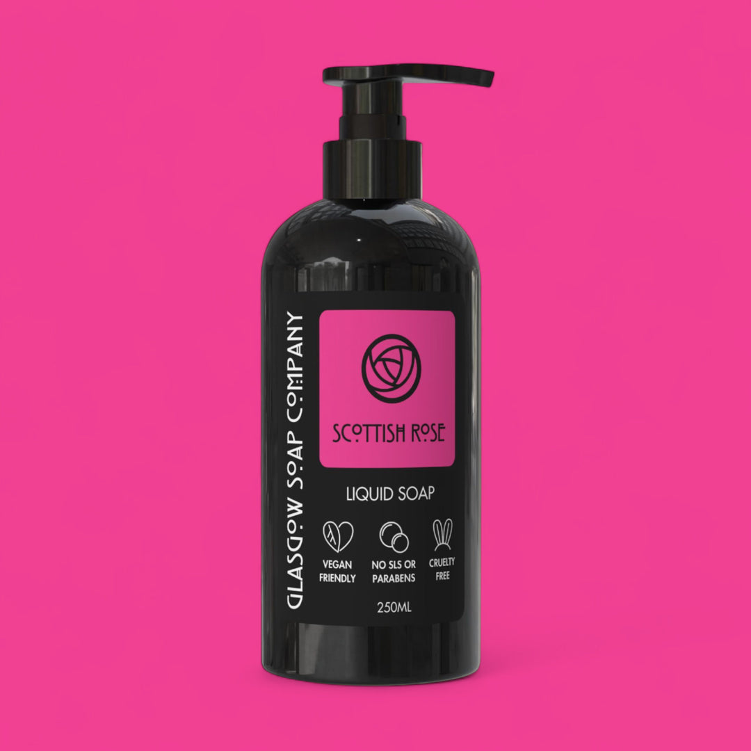 scottish rose liquid soap vegan
