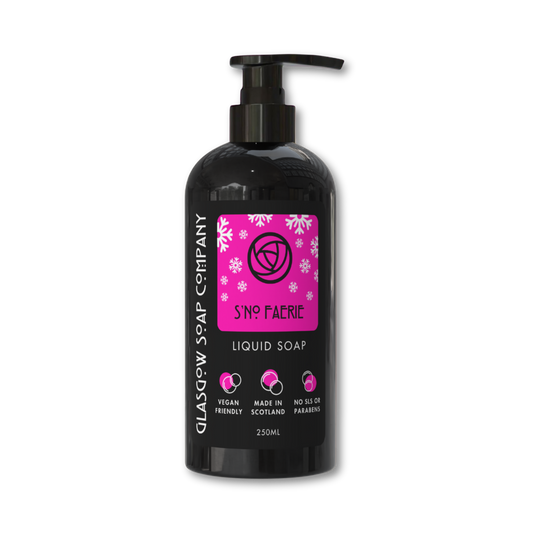 snow fairy liquid soap made in scotland
