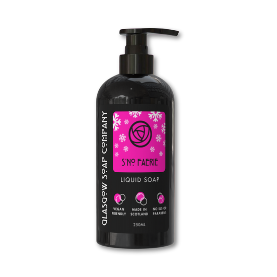 snow fairy liquid soap made in scotland