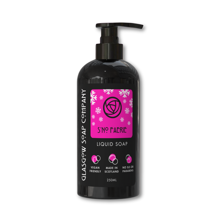 snow fairy liquid soap made in scotland