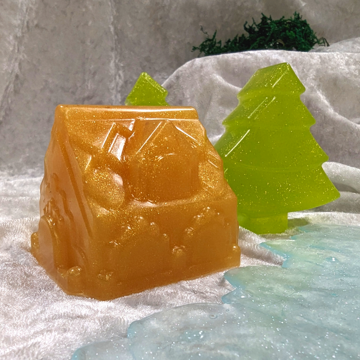 Gingerbread House Christmas Soap
