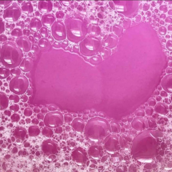 purple water from parma violet epsom bath salts